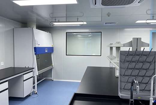 Design and decoration project of DNA testing laboratory