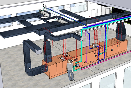 BIM laboratory construction